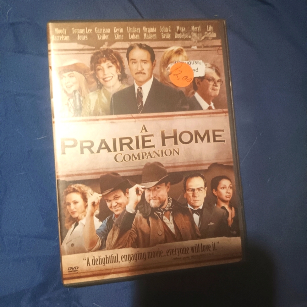 A Prarie Home Companion DVD